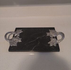 1960s Italian Marble Charcuterie / Cheese Board Tray